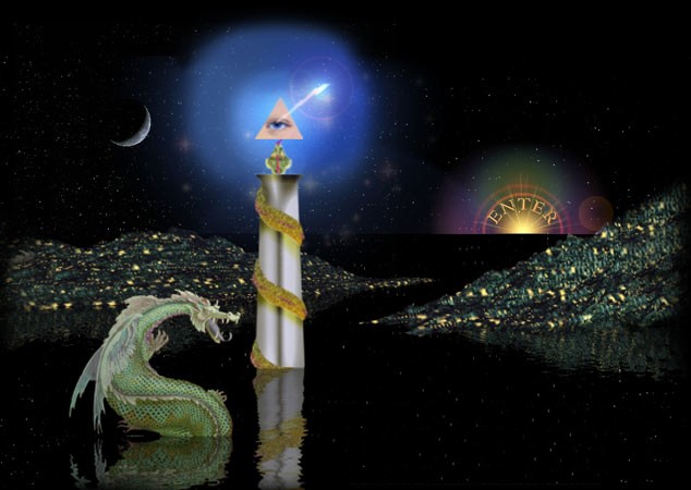 EL Dragon representa los Nodos de la Luna, cola y cabeza, nuestro destino, el ojo que todo lo ve y mas... explore! - Click aqui y entre en otra Dimension!